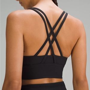 Lululemon Ribbed Longline Energy Bra